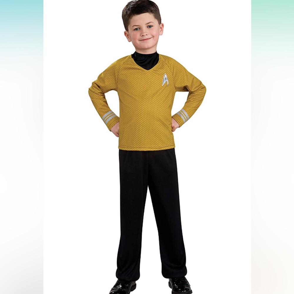 Star Trek into Darkness Captain Kirk Halloween Costume Medium ( 5-7 )